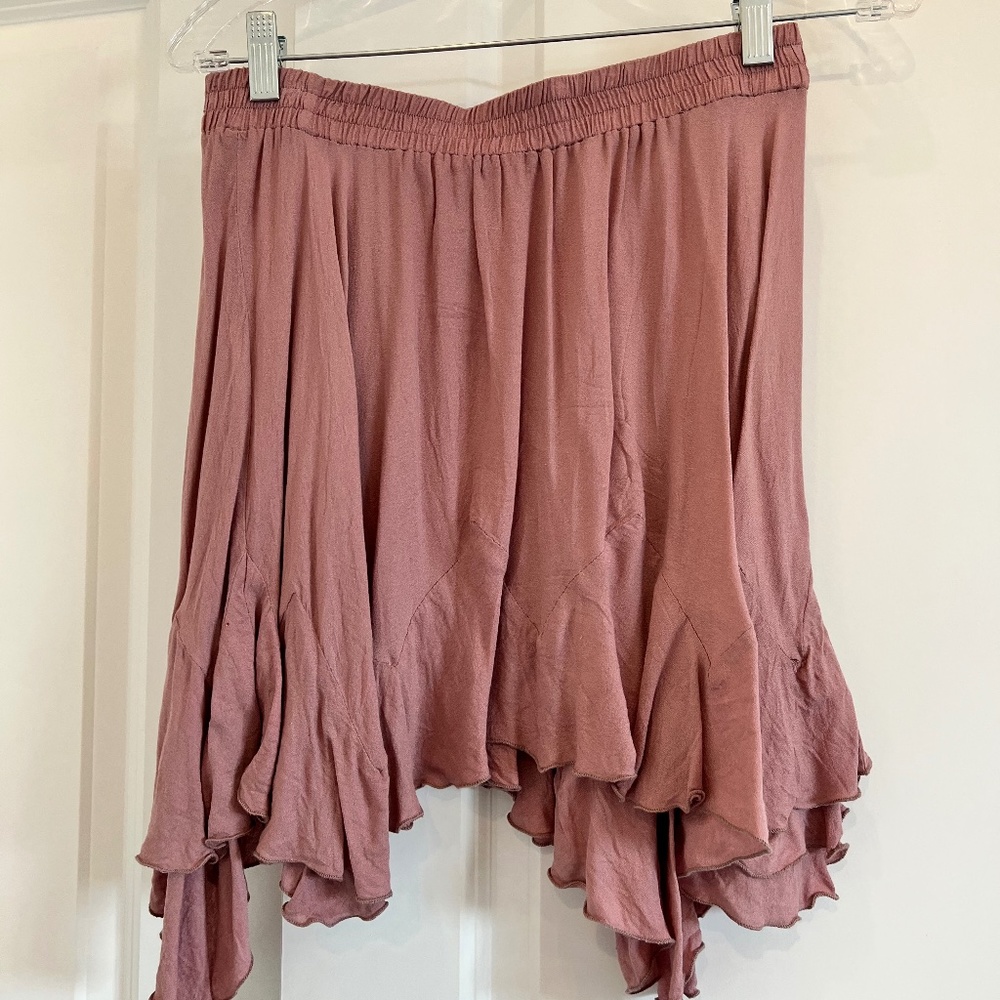 Free People - Easy Does It Half Slip Pull-On Skirt - Pink